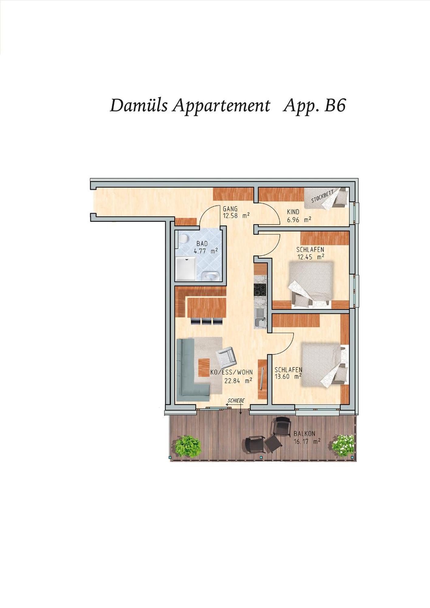 Damüls Appartements Habitación foto